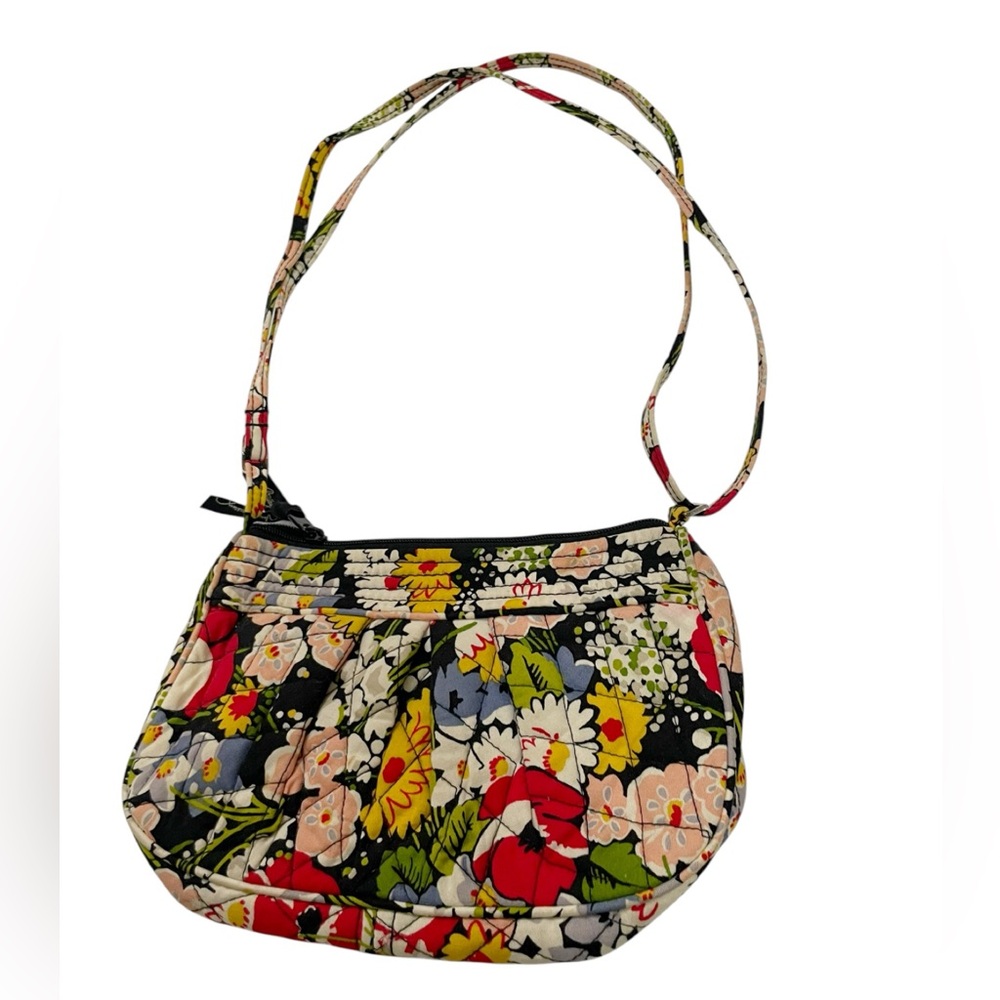 Vera Bradley Poppy Fields Frannie Small Crossbody Purse